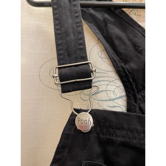 NWT VTG 90s Disney Pooh Tigger Black Short Overalls Women’s 22W Plus Collector - Picture 8 of 16